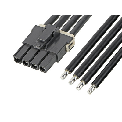 Molex 6 Way Female Mega-Fit to 6 Way Female Mega-Fit Wire to Board Cable, 150mm