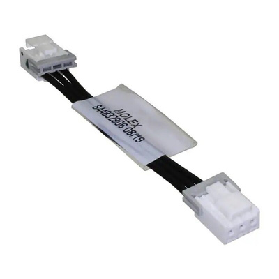 Molex 3 Way Female Mini-Lock to 3 Way Female Mini-Lock Wire to Board Cable, 600mm