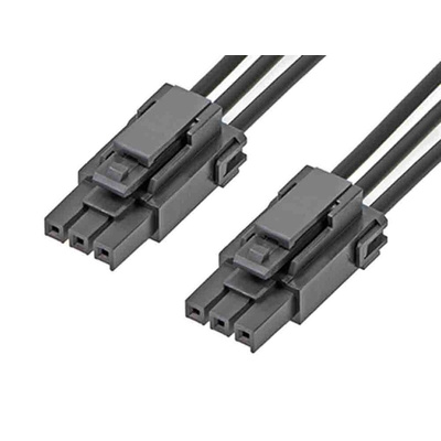 Molex 3 Way Female Ultra-Fit to 3 Way Female Ultra-Fit Wire to Board Cable, 300mm