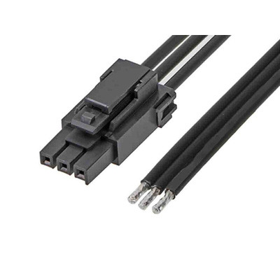 Molex 3 Way Female Ultra-Fit Unterminated Wire to Board Cable, 150mm
