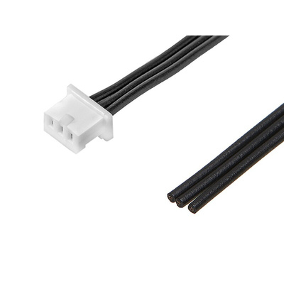 Molex 3 Way Female PicoBlade Unterminated Wire to Board Cable, 75mm