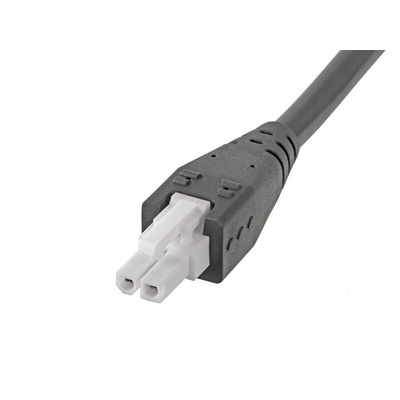 Molex 2 Way Female Mini-Fit Jr. Unterminated Wire to Board Cable, 2m