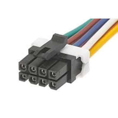 Molex 8 Way Female Micro-Fit TPA to 8 Way Female Micro-Fit TPA Wire to Board Cable, 300mm
