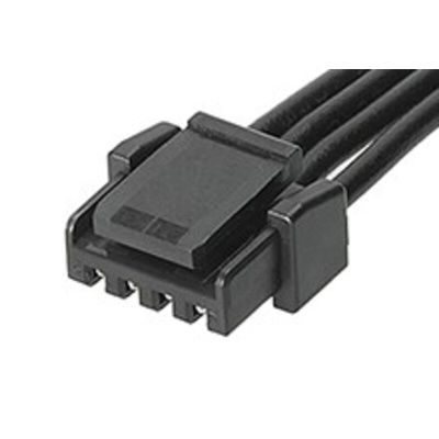 Molex 4 Way Female Micro-Lock Plus to 4 Way Female Micro-Lock Plus Wire to Board Cable, 150mm