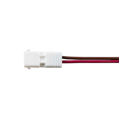 Amphenol Industrial 2 Way Female SSL 1.2 Unterminated Wire to Board Cable, 400mm