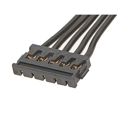 Molex 5 Way Female Pico-EZmate to 5 Way Female Pico-EZmate Wire to Board Cable, 100mm