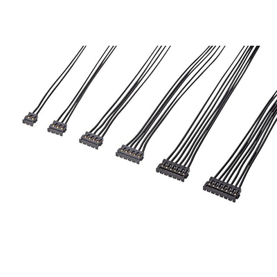 Molex 5 Way Female Pico-EZmate to 5 Way Female Pico-EZmate Wire to Board Cable, 100mm