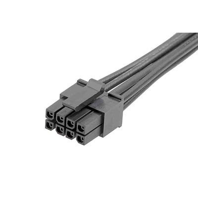 Molex 8 Way Female Micro-Fit 3.0 Unterminated Wire to Board Cable, 600mm