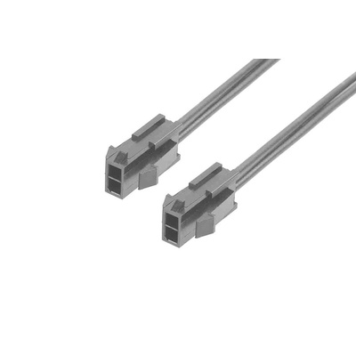 Molex 2 Way Male Micro-Fit 3.0 to 2 Way Male Micro-Fit 3.0 Wire to Board Cable, 600mm