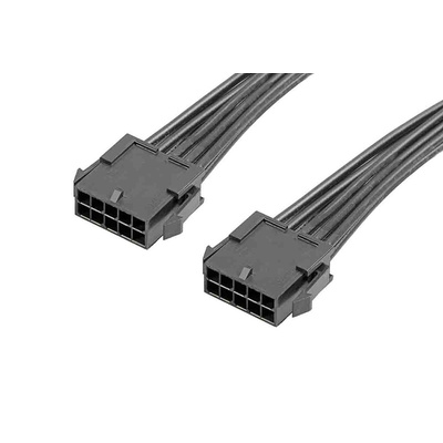 Molex 10 Way Male Micro-Fit 3.0 to 10 Way Male Micro-Fit 3.0 Wire to Board Cable, 600mm