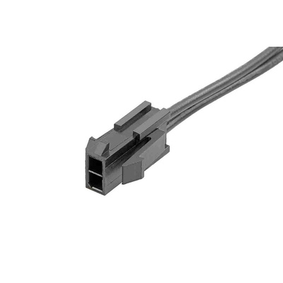 Molex 2 Way Male Micro-Fit 3.0 Unterminated Wire to Board Cable, 600mm