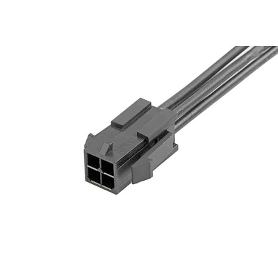 Molex 4 Way Male Micro-Fit 3.0 to 4 Way Male Micro-Fit 3.0 Wire to Board Cable, 600mm