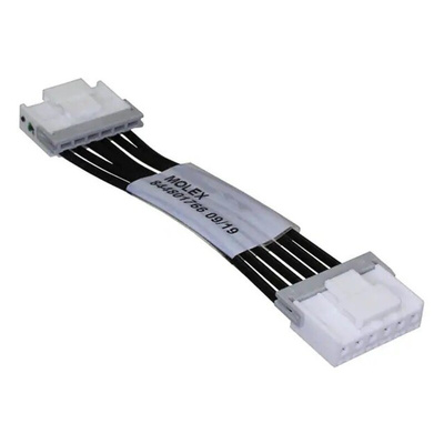 Molex 6 Way Female Mini-Lock to 6 Way Female Mini-Lock Wire to Board Cable, 300mm