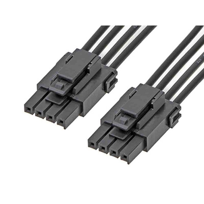Molex 4 Way Female Ultra-Fit to 4 Way Female Ultra-Fit Wire to Board Cable, 300mm