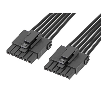 Molex 6 Way Female Ultra-Fit to 6 Way Female Ultra-Fit Wire to Board Cable, 150mm