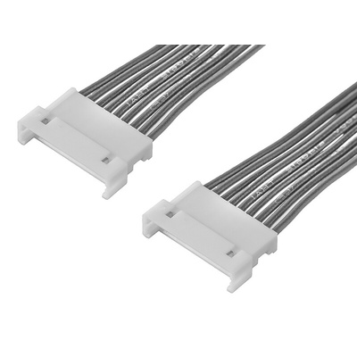 Molex 9 Way Male PicoBlade to 9 Way Male PicoBlade Wire to Board Cable, 75mm