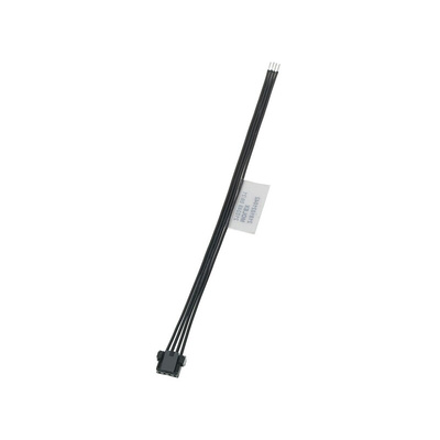 Molex 4 Way Female Micro-Lock Plus Unterminated Wire to Board Cable, 100mm