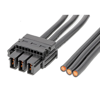 Molex 3 Way Female EXTreme Guardian Unterminated Wire to Board Cable