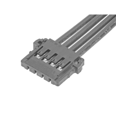 Molex 4 Way Female Pico-Lock to 4 Way Female Pico-Lock Wire to Board Cable