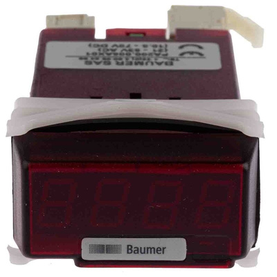 Baumer PA200.005AX01 , LED Digital Panel Multi-Function Meter for Current, Voltage, 22.5mm x 45mm