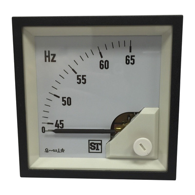 Sifam Tinsley Frequency Meter, 45mm x 45mm