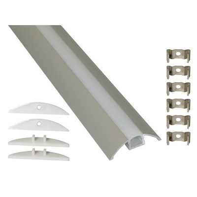 PowerLED LED Strip Extrusion & Diffuser EXT for Cove Lighting, Shelve Lighting, Skirting Board Lighting, Under Cabinet