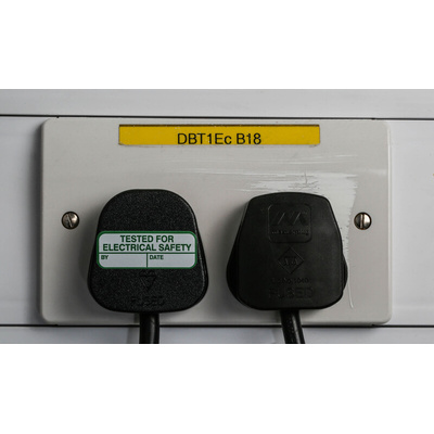 RS PRO Adhesive Pre-Printed Green Label-Tested For Electrical Safety-. Quantity: 120