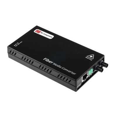 RS PRO RJ45 Ethernet Media Converter, Full Duplex 2km