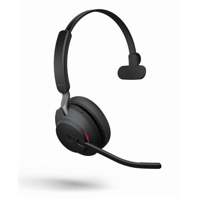 Jabra Evolve2 65 Black Wireless Bluetooth On Ear Headset