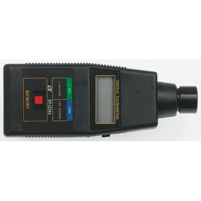 RS PRO Tachometer, Best Accuracy ±0.05 % Optical LCD 99999rpm