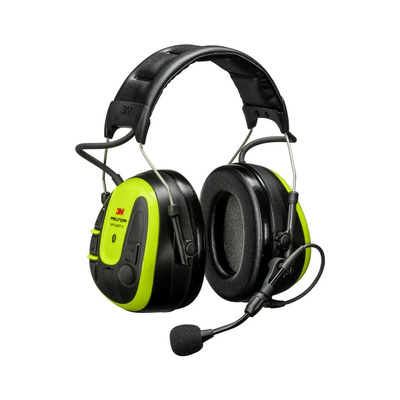 3M PELTOR Black, Yellow Wireless Bluetooth Over Ear Headset