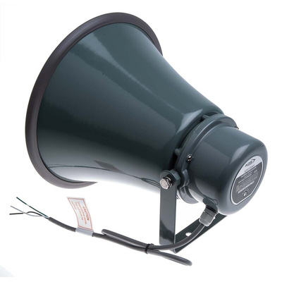 RS PRO 15W Grey Horn Speaker, 250 Hz → 16 kHz, IP66