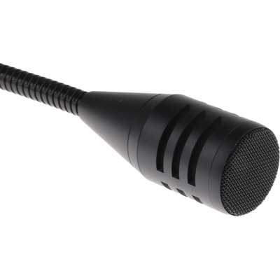 RS PRO Wired Gooseneck Microphone, 100 Hz → 16 kHz