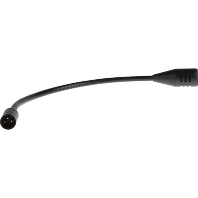 RS PRO Wired Gooseneck Microphone, 100 Hz → 16 kHz