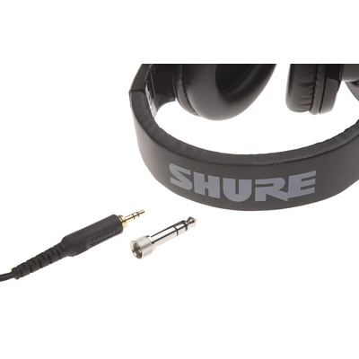 Shure SRH240 Black Wired Over Ear Headphones