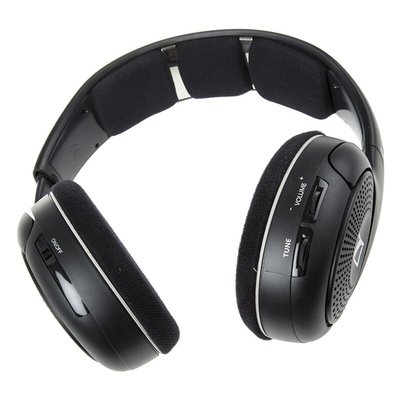 Sennheiser RS 120 Black Wireless RF On Ear Headphones
