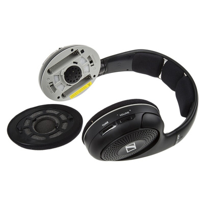 Sennheiser RS 120 Black Wireless RF On Ear Headphones