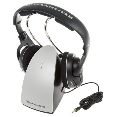 Sennheiser RS 120 Black Wireless RF On Ear Headphones