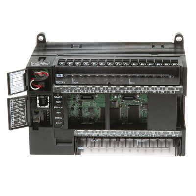 Omron CP1L Series PLC CPU for Use with SYSMAC CP1L Series, Relay Output, 24 (DC)-Input, DC Input
