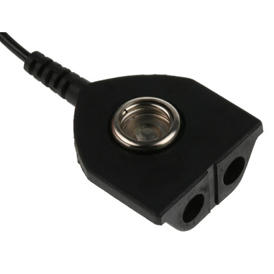 RS PRO ESD Grounding Cord With 10 mm Socket