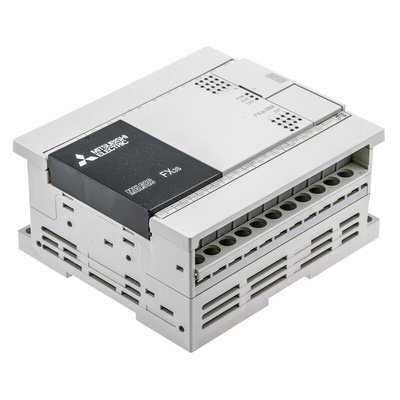 Mitsubishi FX3S Series PLC CPU for Use with FX3 Series, Relay Output, 16 (Sink/Source)-Input, Sink, Source Input