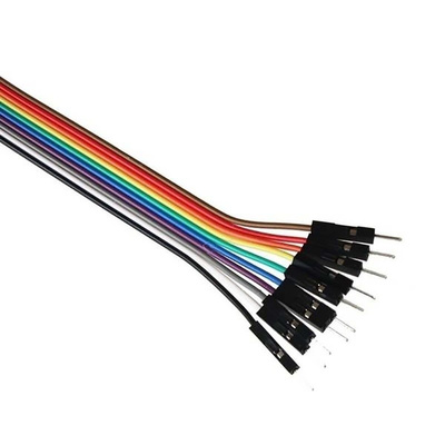 4128, 200mm Jumper Wire Breadboard Jumper Wire in Black, Blue, Red, White, Yellow