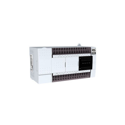 RS PRO Logic Controller for Use with RS PRO PLC Expansion Modules, 24 VdC Supply, Transistor Output, 16-Input, DC Input