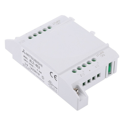 Mitsubishi Alpha 2 Series I/O module for Use with Alpha 2 Series, 24 V dc Supply, 4-Input, Digital Input