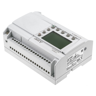 Mitsubishi Alpha 2 Series Logic Module, 100 → 240 V ac Supply, Relay Output, 15-Input, Digital Input