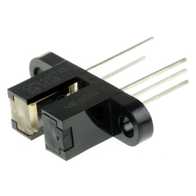 OPB460T11 Optek, Screw Mount Slotted Optical Switch, Buffer, Open-Collector with 10K Pull-Up Resistor Output