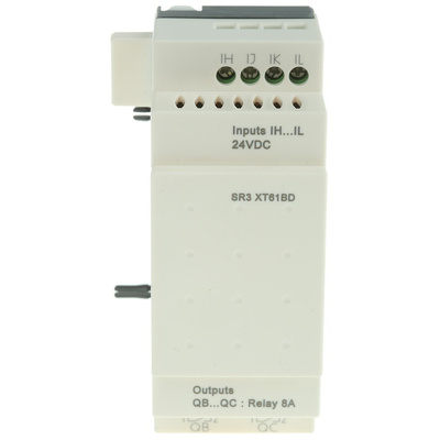 Schneider Electric Zelio Logic Series I/O module for Use with Zelio Logic Modules, 24 V dc Supply, Relay Output,
