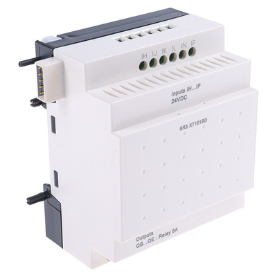 Schneider Electric Zelio Logic Series I/O module for Use with Zelio Logic Modules, 24 V dc Supply, Relay Output,