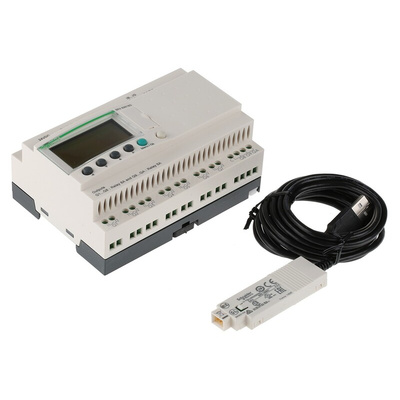 Schneider Electric Zelio Logic 2 Series PLC CPU for Use with Zelio 2, Relay Output, 16 (Up → 16 Digital, Up