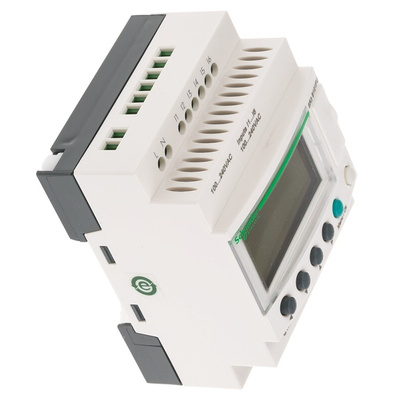 Schneider Electric Zelio Logic 2 Series PLC CPU for Use with Zelio 2, Relay Output, 6 (Digital)-Input, Digital Input
